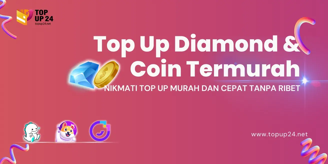 Banner Top Up 24 Termurah